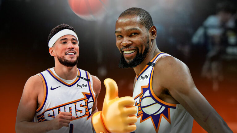 Suns’ Kevin Durant sends a message Devin Booker after a historic night