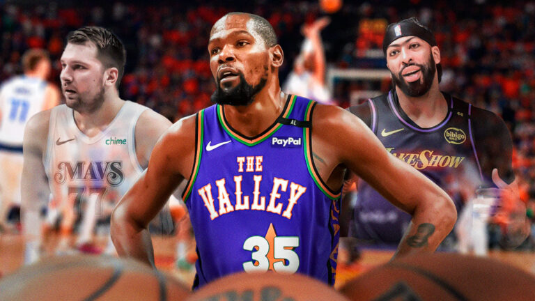 Reaction of the current bench Kevin Durant on the port of Doncic-Anthony Davis Trade says everything