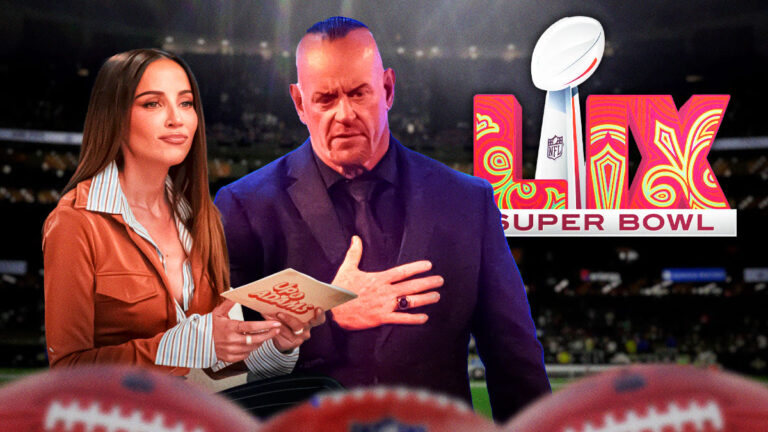 Kai Adams ends its story with wwe legend at Super Bowl 59