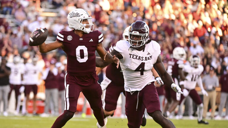 Texas A & M Football Shamem Schemar Stewart earns “Nakaza” approval from the veteran coach before NFL combine