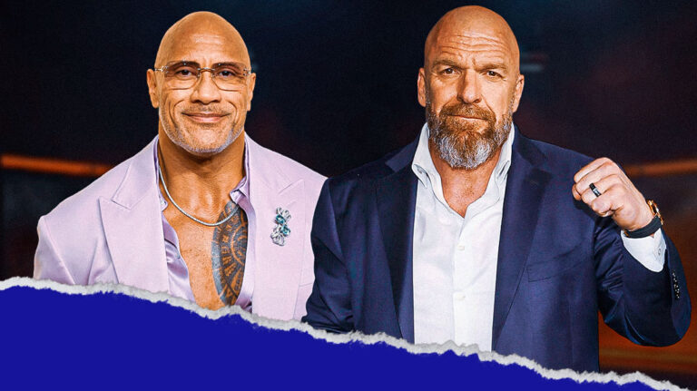 Rock interrupts current WWE relationship with Triple H