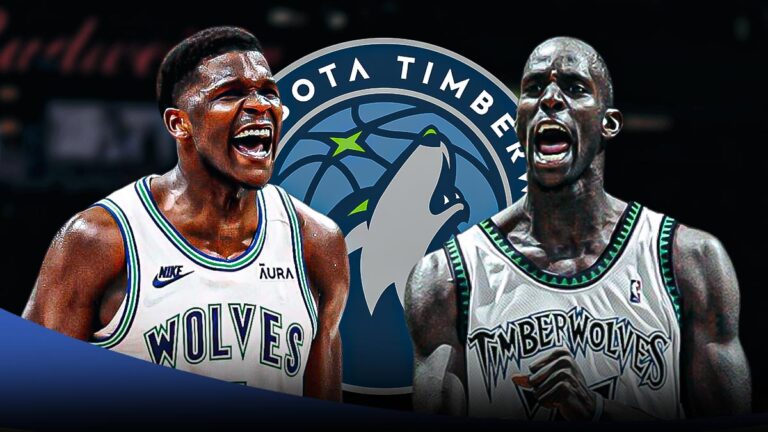 Timbervolves’ Anthoni Edwards Tees Kevin Garnett in Franchise history