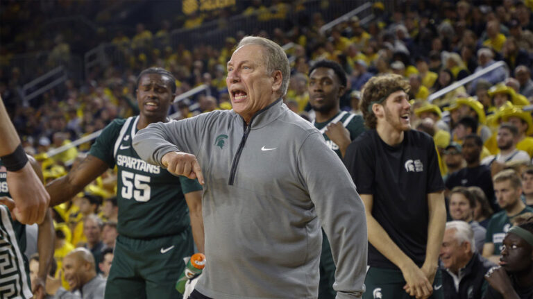 Michigan State Basketball’s Tom Izzo was shot in America after a big victory in Michigan