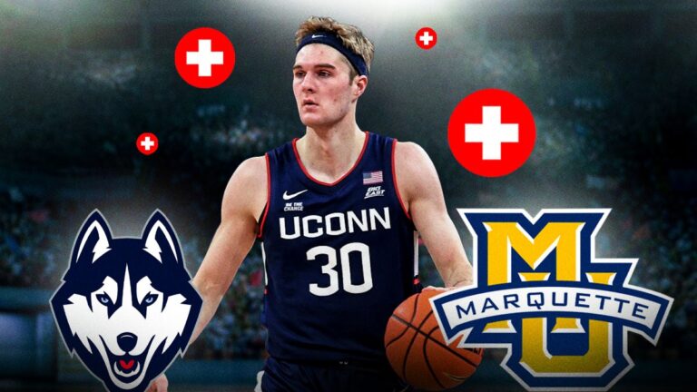 Why Uconn’s Liam McNeeley doesn’t play vs. Markuette