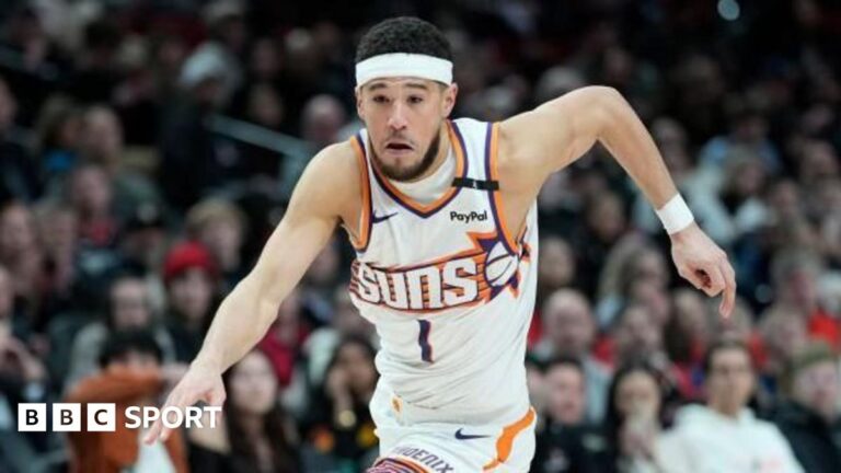 NBA: Devin Booker exceeds Phoenix Suns reaching records in Portland defeat