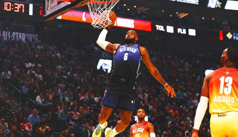 Lebron James goes number 1 again … in the NBA draft of all stars