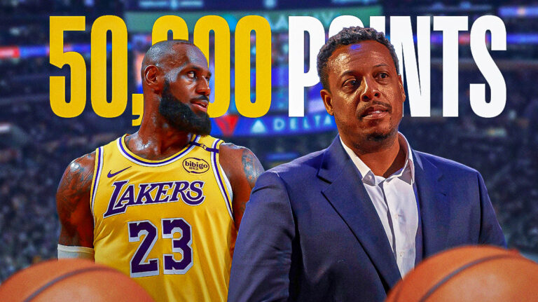 Lakers Lebron James ’50 .000 records record becomes ‘inextricable’ Paul Pierce request