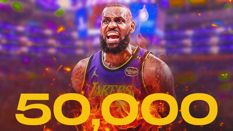 Lakers’ LeBron James becomes the first player who has ever scored 50,000 career points