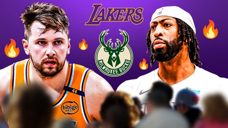 Luka Doncic Pieres Anthony Davis’ 2024-25 Lakers Record in Bonkers Start Bucks