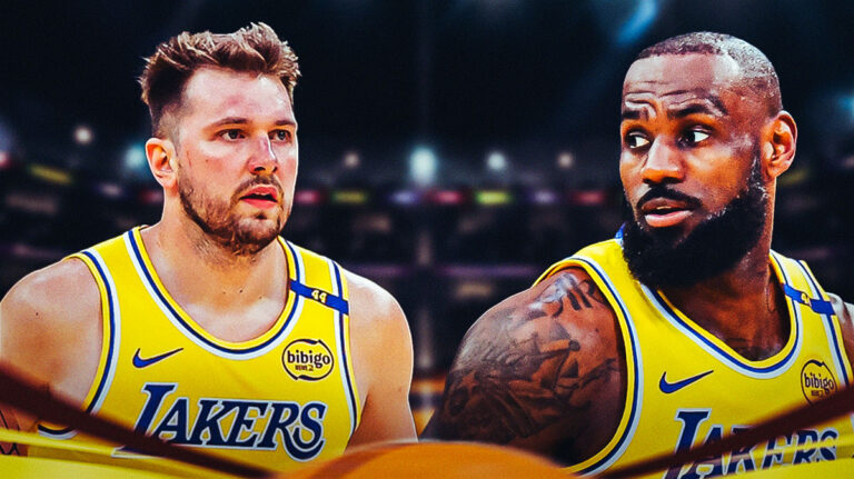 Lakers Luka Doncic gives a “heavy” reaction to hurdle injury from Lebron James