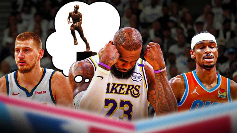 LeBron James Barge in Talk as Lakers