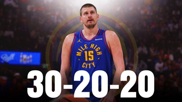 Nuggets’ Nikola Jokić makes NBA history with first ever 30-20-20 anti-sun games