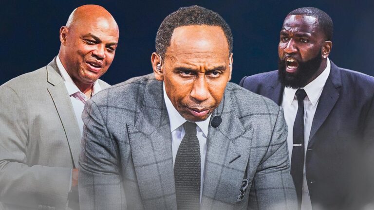 Stephen A. Smith reacts to Charles Barkley-Kendrick Perkins Feud