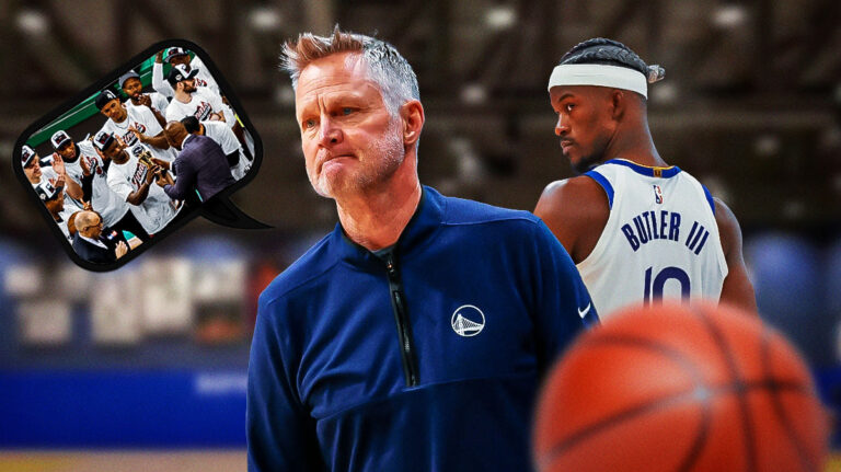 Steve Kerr War Coach Steve Kerr Drops the truth bomb at ‘Play-of Jimmy’