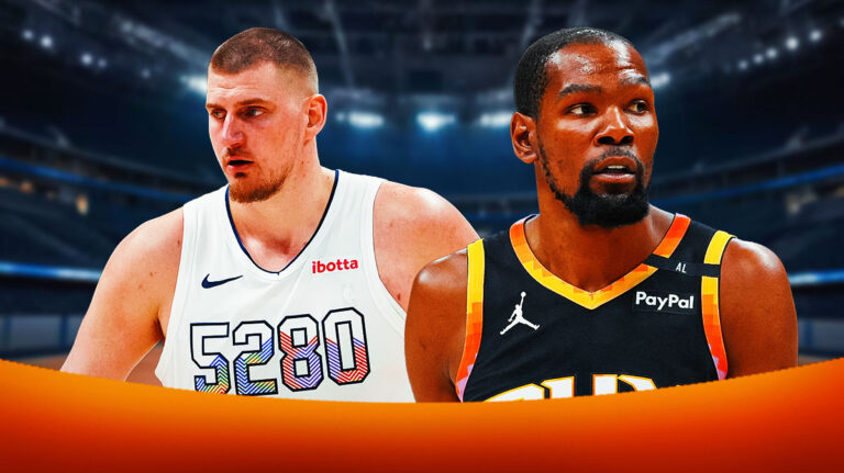 Kevin Durant gets 100% real on Nikola Jokic who creates History vs. Sun