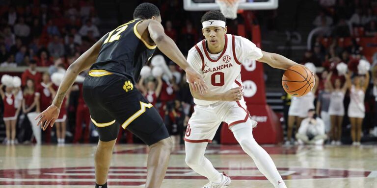 Missouri HC Dennis Gates sounds on the Oklahoma Basketball Tournament housing