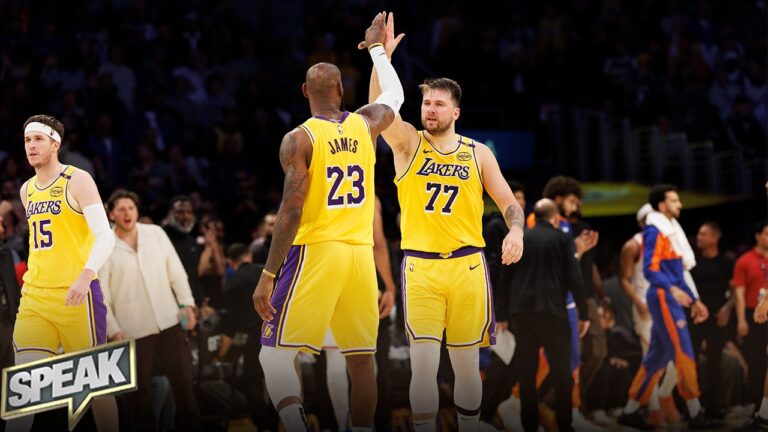 Los Angeles Lakers fight for overtime win over New York Knicks-Can I keep this momentum? | Speak